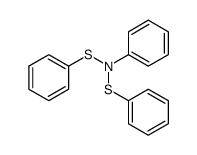 N,N-bis(phenylsulfanyl)aniline Structure