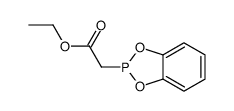 ethyl 2-(1,3,2-benzodioxaphosphol-2-yl)acetate Structure