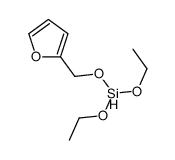 diethoxy(furan-2-ylmethoxy)silane结构式