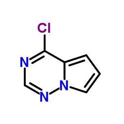 4-氯吡咯并[1,2-F][1,2,4]三嗪结构式