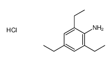 2,4,6-triethylaniline,hydrochloride Structure