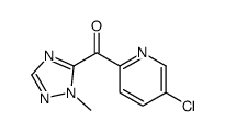 (5-chloropyridin-2-yl)-(2-methyl-1,2,4-triazol-3-yl)methanone Structure