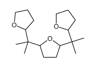 2,5-bis[2-(oxolan-2-yl)propan-2-yl]oxolane结构式