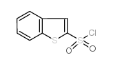 1-苯并噻吩-2-磺酰氯结构式