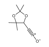 2,2,5,5-tetramethyl-1,3-dioxolane-4-carbonitrile oxide结构式