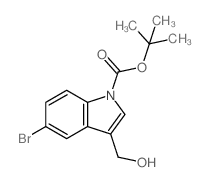 1-Boc-5-溴-3-羟基甲基吲哚图片