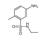 5-amino-N-ethyl-2-methylbenzenesulfonamide结构式