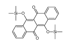 6,12-bis(trimethylsilyloxy)tetracene-5,11-dione Structure