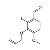 2-iodo-4-methoxy-3-prop-2-enoxybenzaldehyde Structure