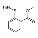 methyl 2-(aminothio)benzoate结构式