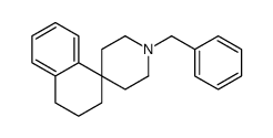 1'-BENZYL-3,4-DIHYDRO-2H-SPIRO[NAPHTHALENE-1,4'-PIPERIDINE]结构式