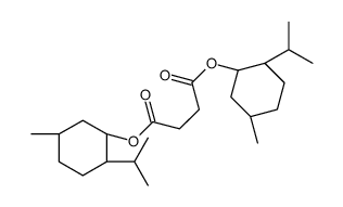 (1S)-(+)-琥珀酸二薄荷酯结构式