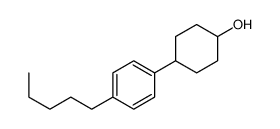 4-(4-pentylphenyl)cyclohexan-1-ol结构式