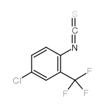 4-氯-2-(三氟甲基)异硫氰酸苯酯结构式