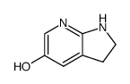 1H-Pyrrolo[2,3-b]pyridin-5-ol,2,3-dihydro-(6CI)结构式