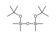 [dimethyl-[(2-methylpropan-2-yl)oxy]silyl]oxy-dimethyl-[(2-methylpropan-2-yl)oxy]silane Structure