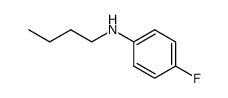 N-butyl-4-fluoroaniline结构式