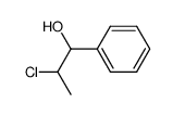 2-Chlor-1-phenyl-propanol-(1)结构式
