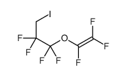 1,1,2,2-tetrafluoro-3-iodo-1-(1,2,2-trifluoroethenoxy)propane结构式