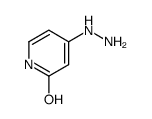 4-肼基吡啶-2(1H)-酮结构式