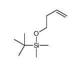 BUT-3-ENYLOXY-TERT-BUTYL-DIMETHYL-SILANE Structure