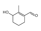 3-hydroxy-2-methylcyclohexene-1-carbaldehyde结构式