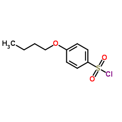 4-丁氧基苯磺酰氯结构式