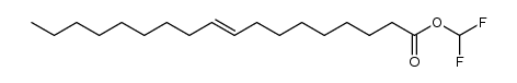 difluoromethyl octadec-9-enoate Structure