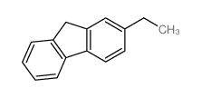 9H-Fluorene, 2-ethyl- Structure