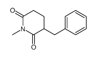 1-Methyl-3-(phenylmethyl)-2,6-Piperidinedione Structure