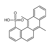 7,12-dimethylbenzo[a]anthracene-1-sulfonic acid Structure