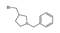 1-benzyl-3-(bromomethyl)pyrrolidine Structure