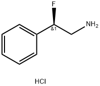 (R)-β-Fluorobenzeneethanamine hydrochloride Structure