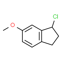 1-CHLORO-2,3-DIHYDRO-6-METHOXY-1H-INDENE Structure