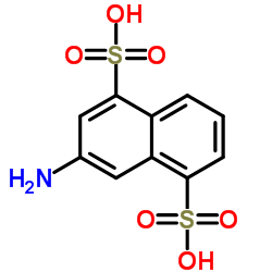 3-Amino-1,5-naphthalenedisulfonic acid Structure