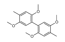 1-(2,5-dimethoxy-4-methylphenyl)-2,5-dimethoxy-4-methylbenzene Structure