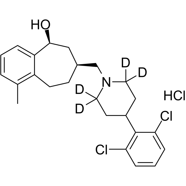 SB 612111-d4 hydrochloride结构式