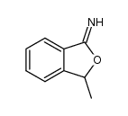 3-methyl-2-benzofuran-1(3H)-imine结构式