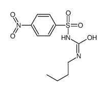 1-butyl-3-(4-nitrophenyl)sulfonylurea结构式