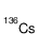 cesium-136 Structure