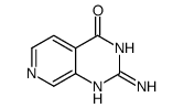 2-氨基吡啶并[3,4-d]嘧啶-4(3H)-酮结构式