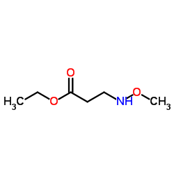 Ethyl N-methoxy-β-alaninate Structure