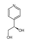 1,2-Ethanediol,1-(4-pyridinyl)-,(1R)-(9CI) Structure