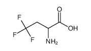 (S)-2-Amino-4,4,4-trifluorobutanoic acid Structure