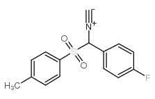 Α-(对甲苯磺酰基)-4-氟苄基异腈结构式