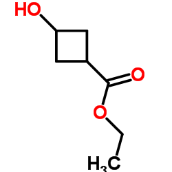 Ethyl 3-hydroxycyclobutanecarboxylate Structure