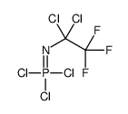 trichloro-(1,1-dichloro-2,2,2-trifluoroethyl)imino-λ5-phosphane结构式