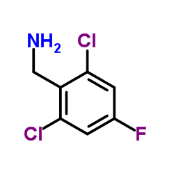 1-(2,6-Dichloro-4-fluorophenyl)methanamine Structure