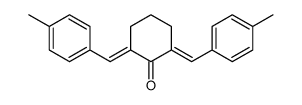 2,6-bis(p-methylbenzylidene)cyclohexan-1-one Structure