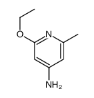 2-乙氧基-6-甲基吡啶-4-胺结构式
